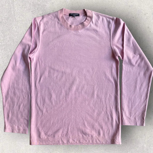 Comme des Garcons - Pale Pink Crew Neck L/S