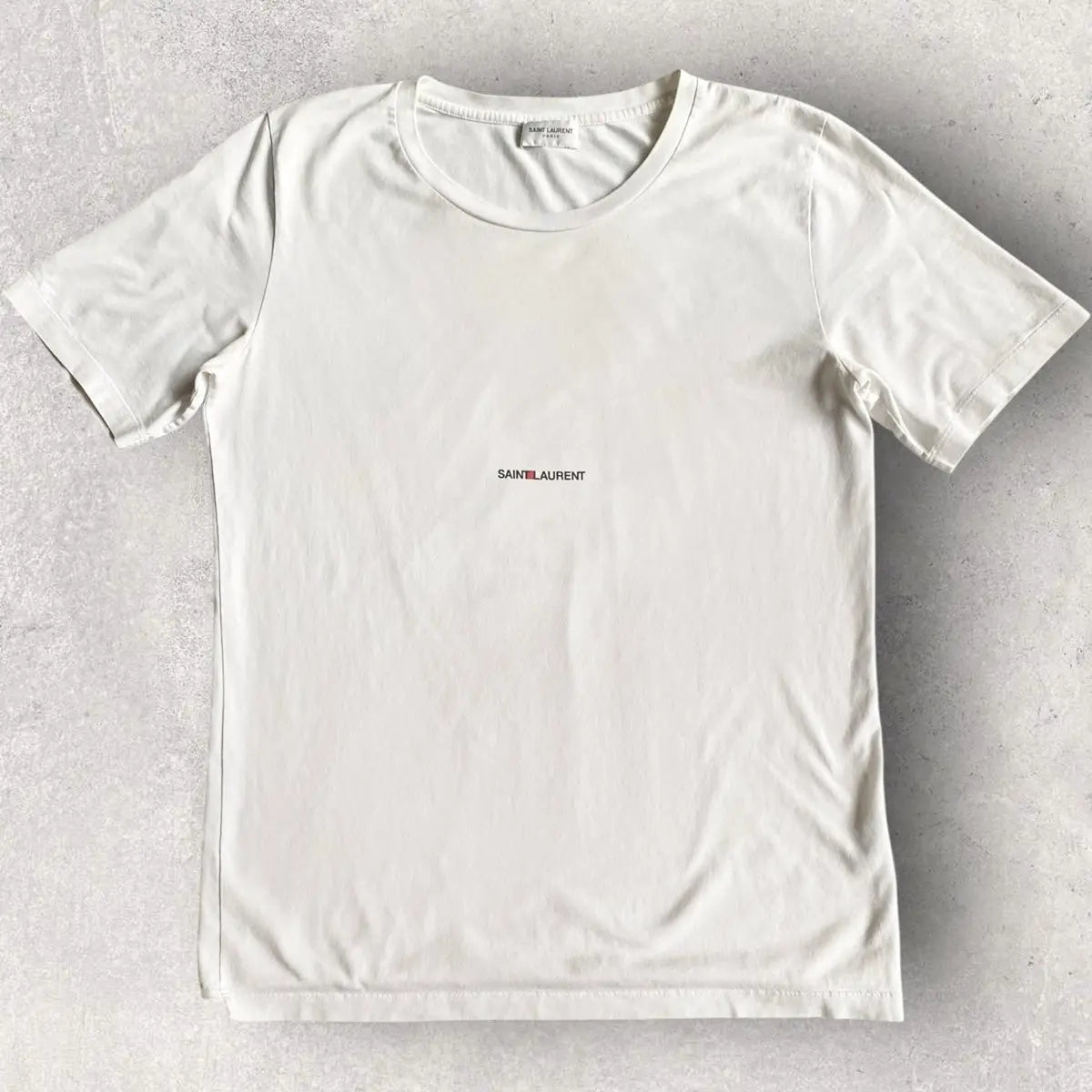 Saint Laurent Paris - SLP Logo T Shirt