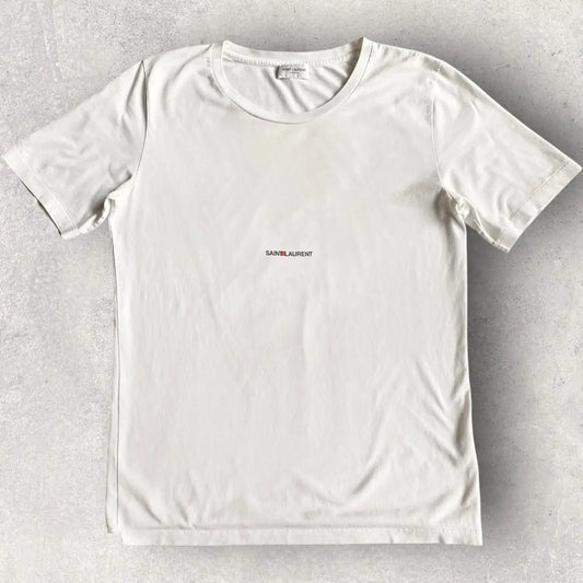 Saint Laurent Paris - SLP Logo T Shirt
