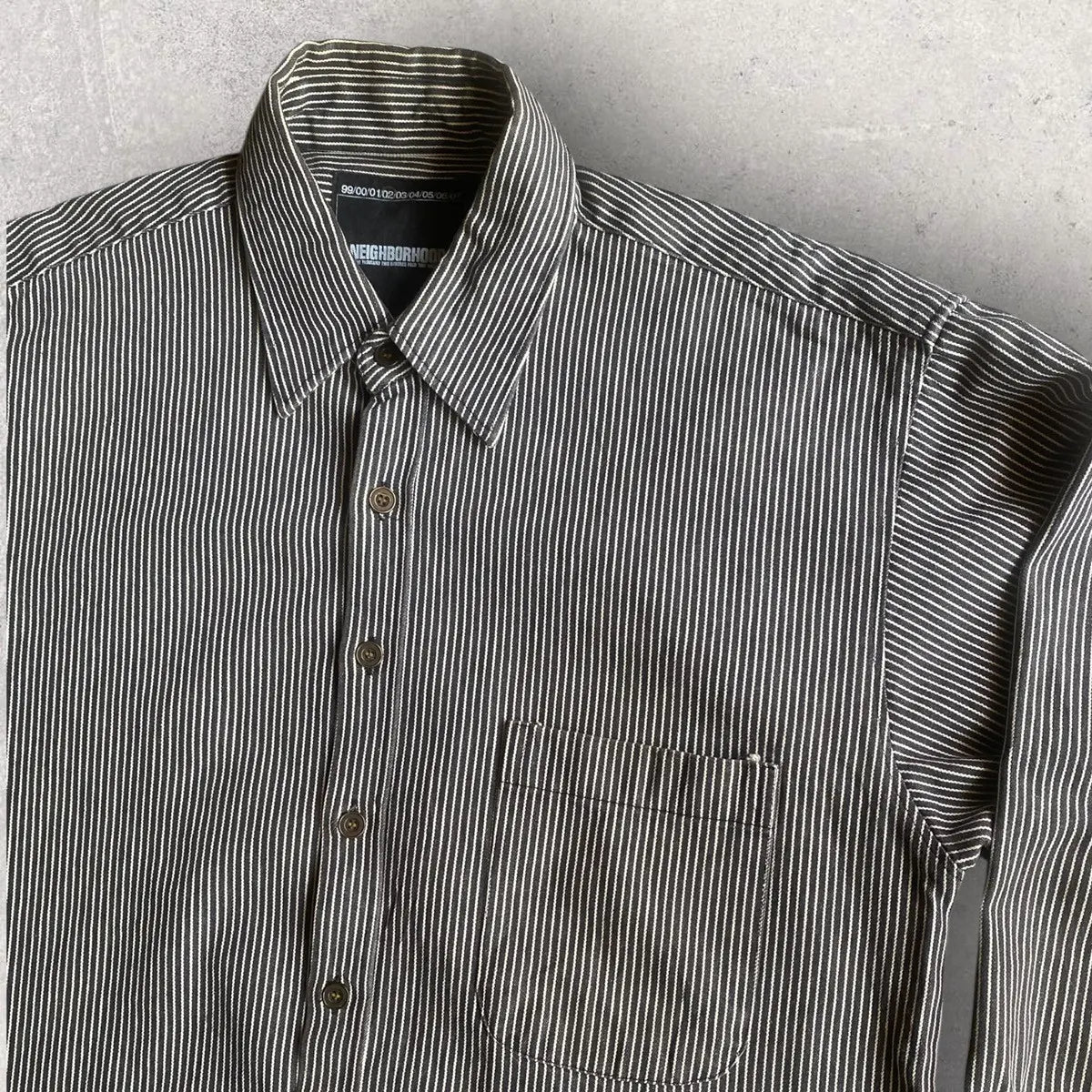 Neighborhood - Vintage 2002 No God No Master Hickory Shirt Jacket