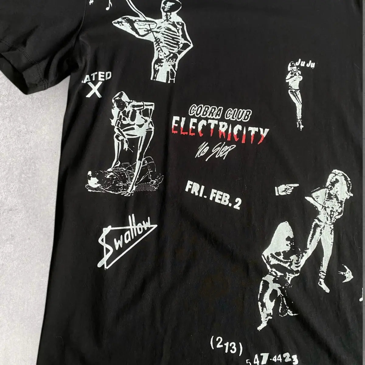 Alexander McQueen - MCQ Cobra Club Electricity T Shirt
