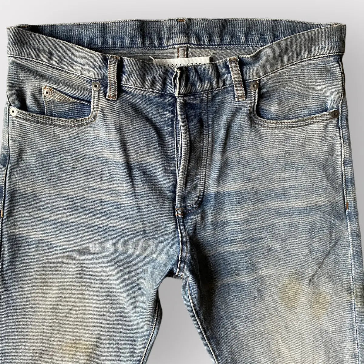 Maison Margiela - Fall16 Mud Dirt Skinny Jeans