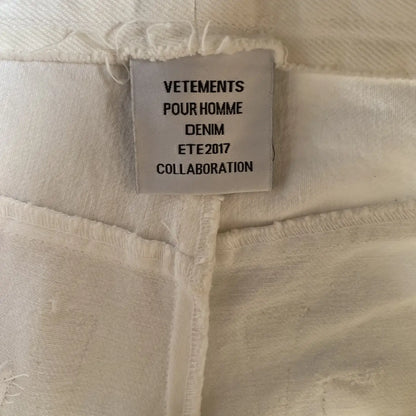 Vetements x Levi's - SS17 Deconstructed Jeans