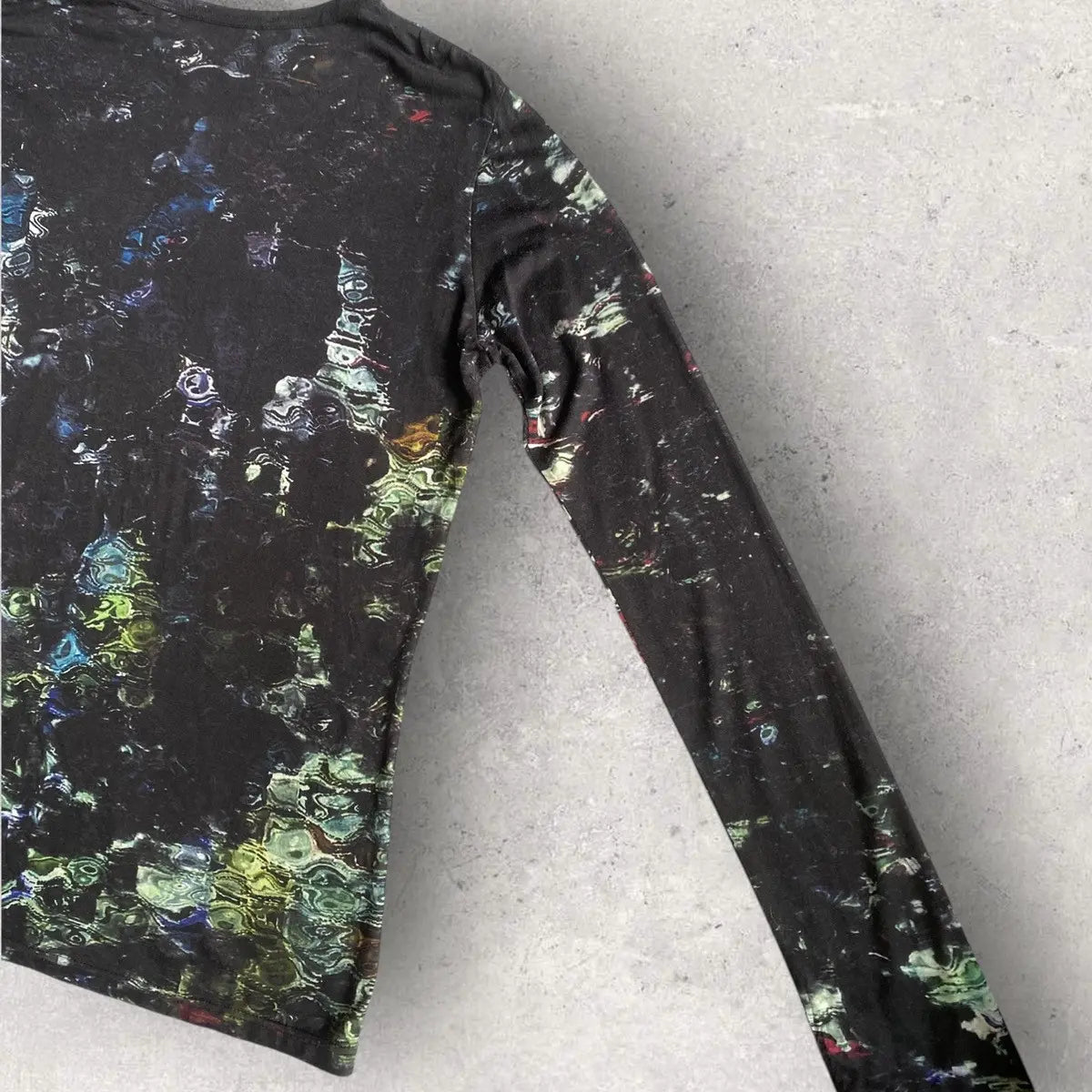 Yohji Yamamoto - Noir AW20-21 Psychedelic Oversize L/S