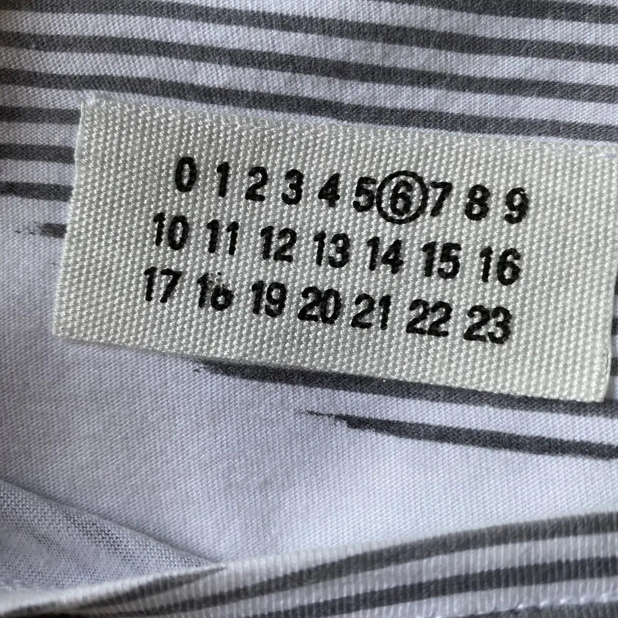 Maison Margiela  Vintage MM6 Stripe Print By Miss Deanna