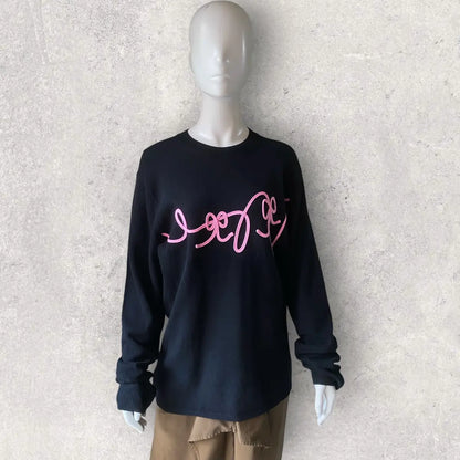 Comme des Garcons - Bow Embroidered Oversize Sweater