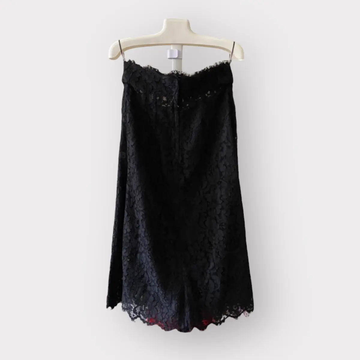 Dolce & Gabbana - Black Lace Skirt