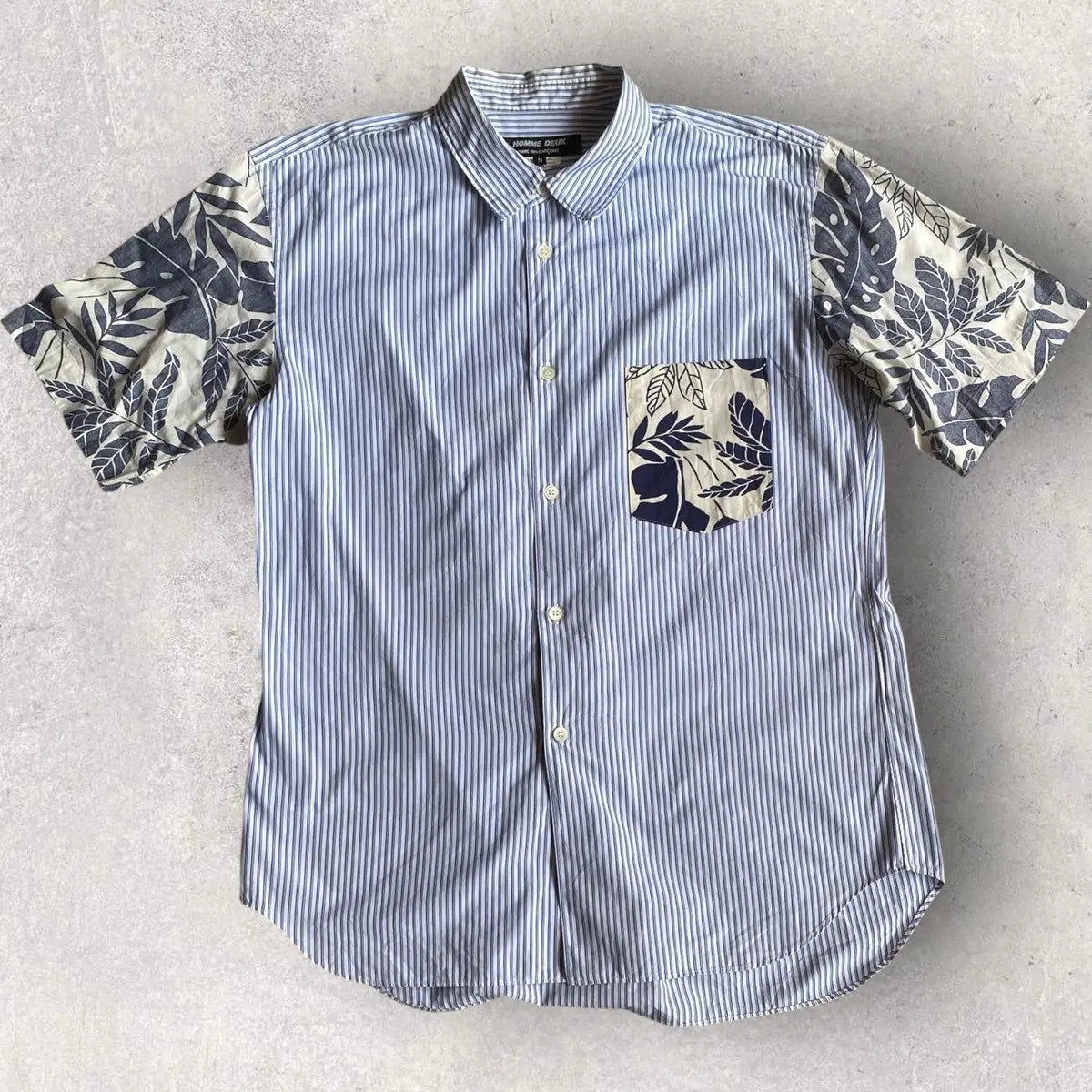 Comme des Garcons - SS13 Stripes/Floral Shirt