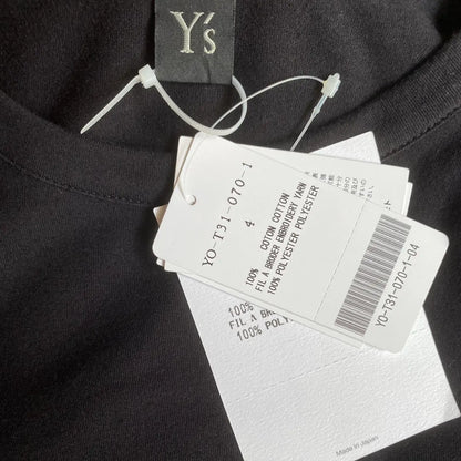 Yohji Yamamoto - NWT AW2024 Y’s Chalk Draw / Embroidered L/S