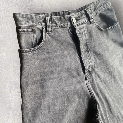 Balenciaga - Fray Cropped Denim