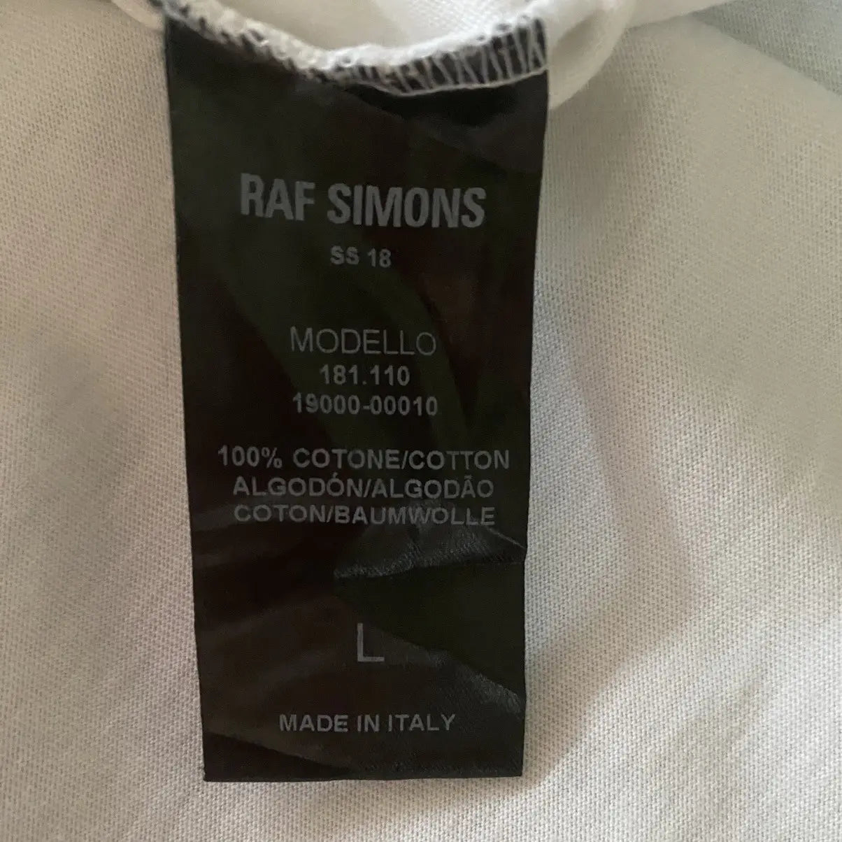 Raf Simons - SS18 Dollhead Slim fit tShirt