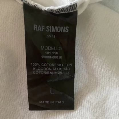 Raf Simons - SS18 Dollhead Slim fit tShirt