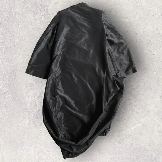Yohji Yamamoto - SS01 Silk Blend Drape Coat