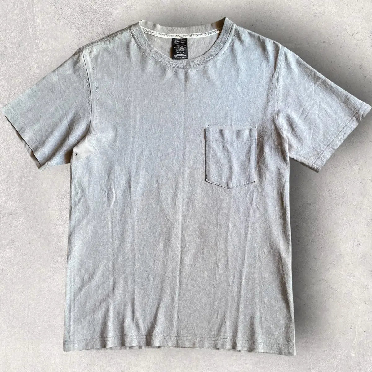 Number (N)ine - Fall08 OVP Paisley Print T Shirt