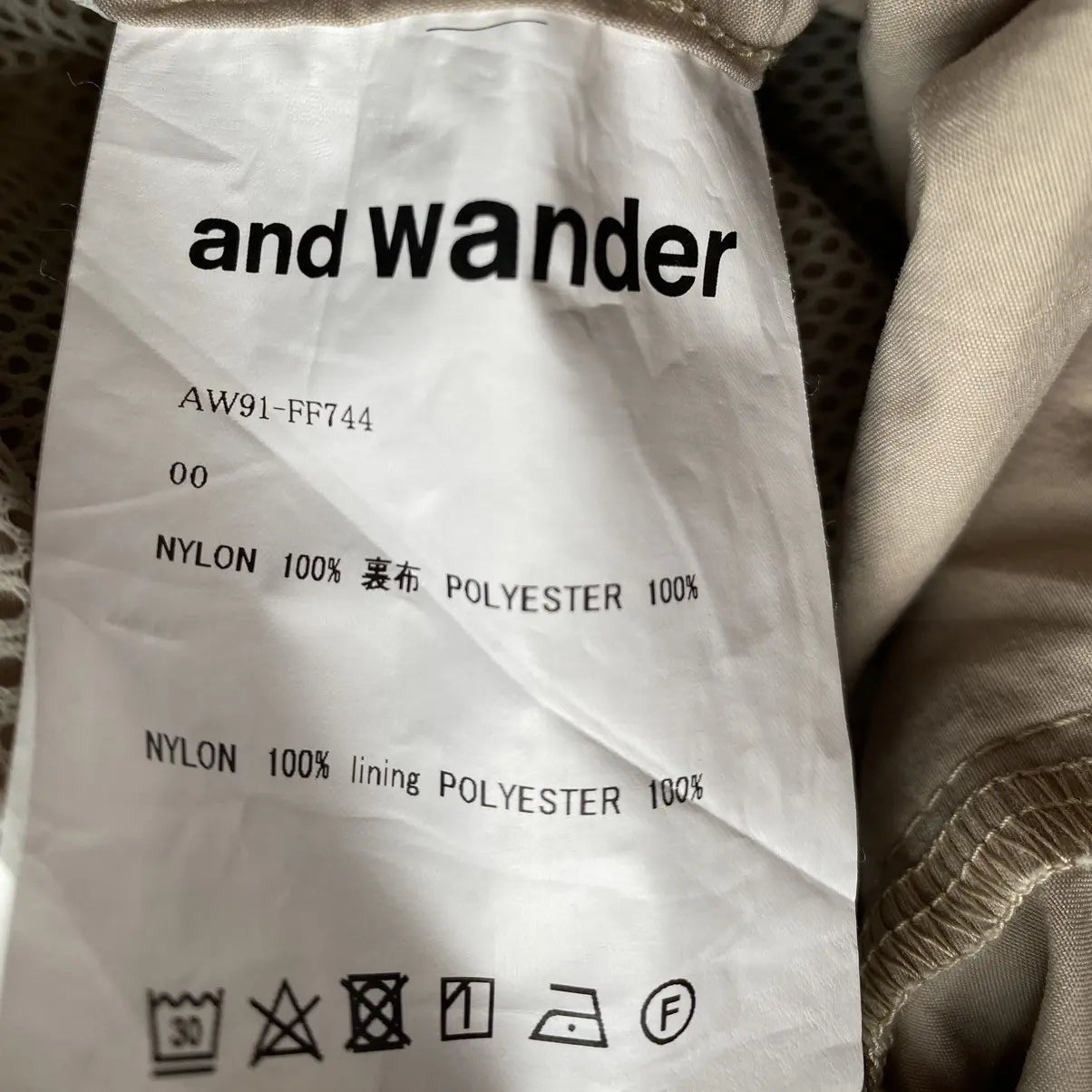 And Wander - Aw91 Nylom Climbing Pants