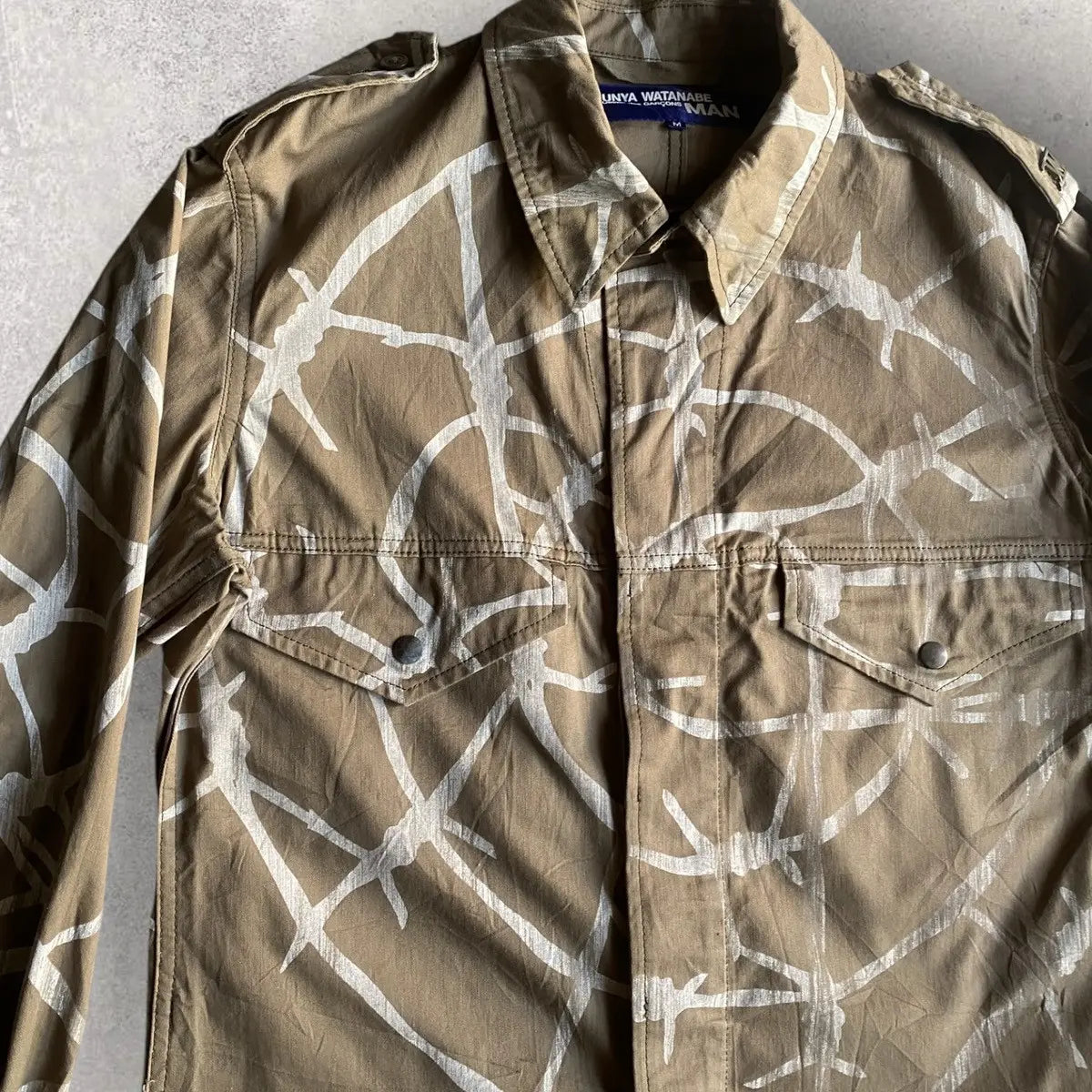 Comme des Garcons : SS04 Barb Wire Jacket