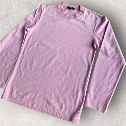 Comme des Garcons - Pale Pink Crew Neck L/S
