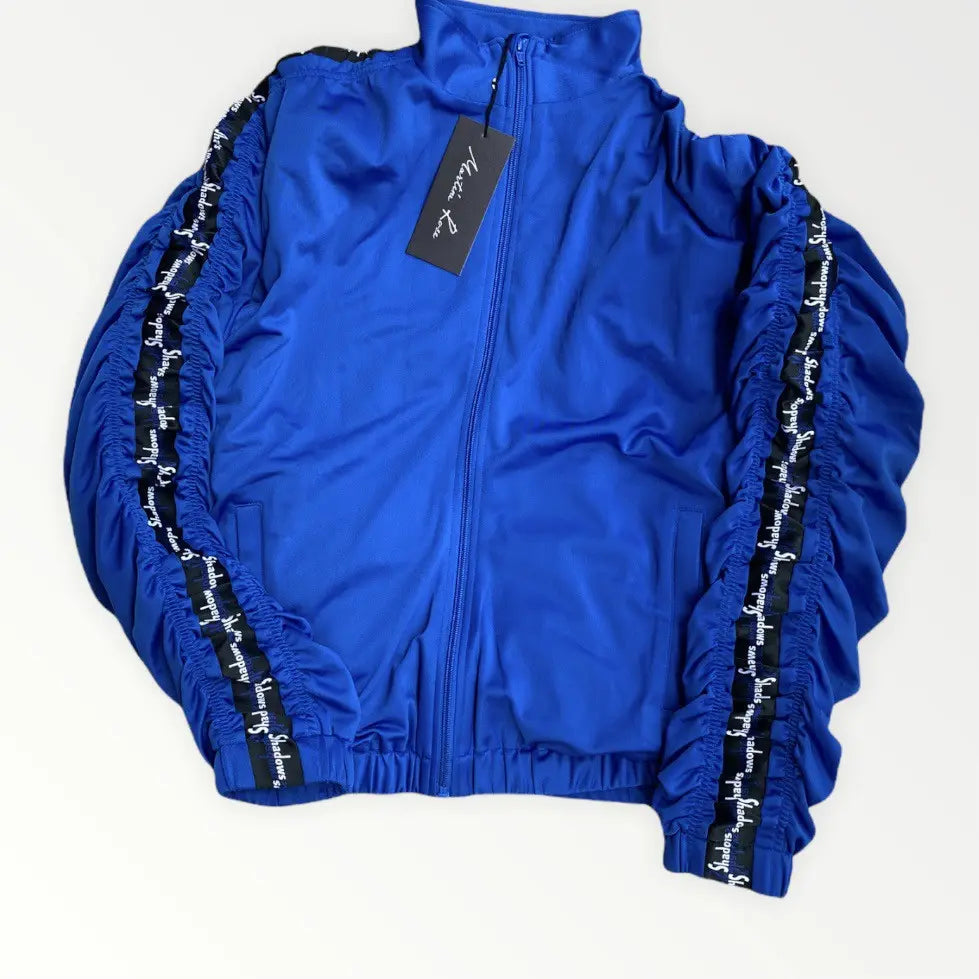 Martine Rose - New With Tag AW19 Stripe Ruched Track Jacket