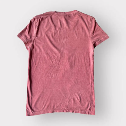 YSL- Velour Logo Print T Shirt