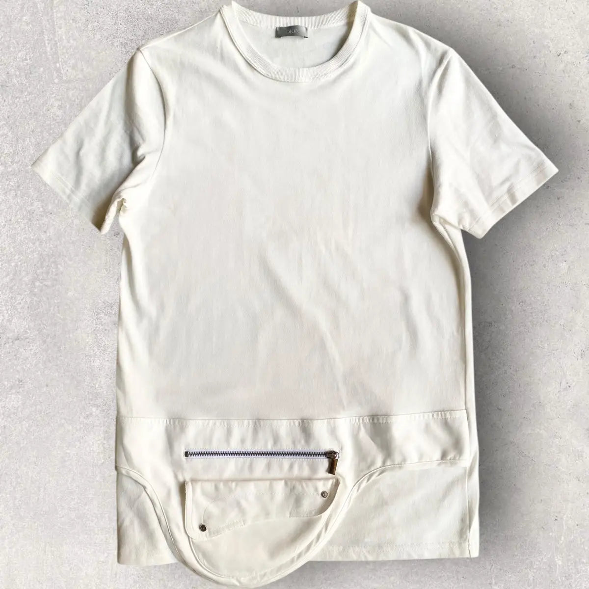 Dior - SS20 Tight Saddle Cotton T-Shirt
