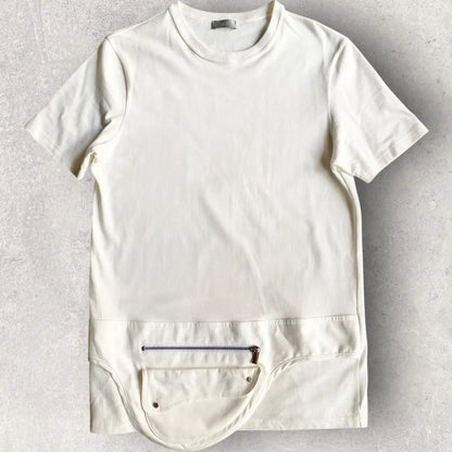 Dior - SS20 Tight Saddle Cotton T-Shirt