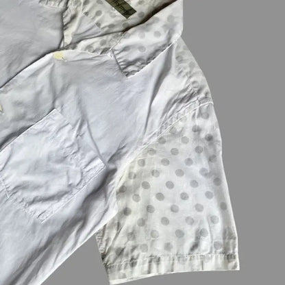 Yohji Yamamoto - Y’s for men polka dot open collar shirt