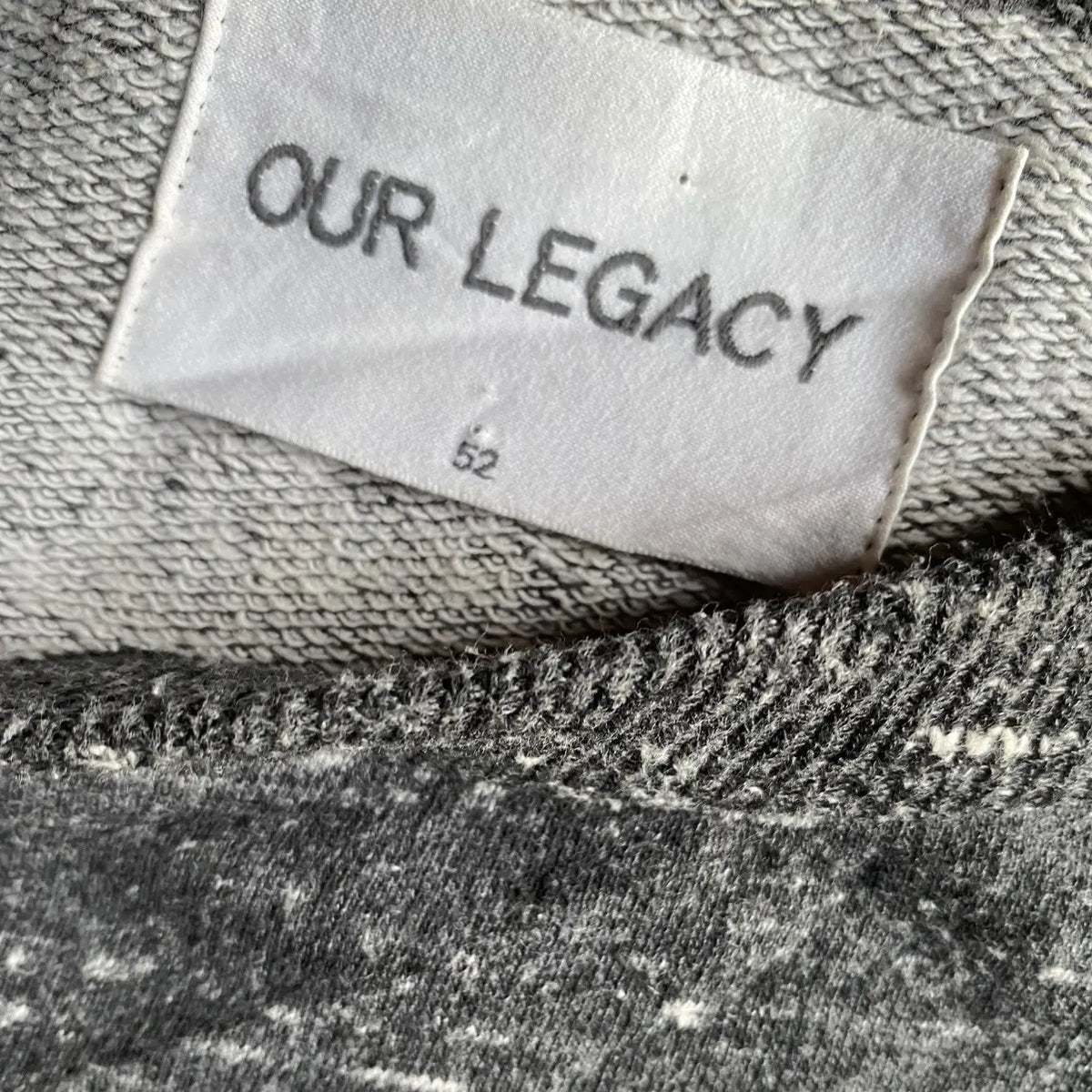 Our Legacy - Grey Bucle Sweater
