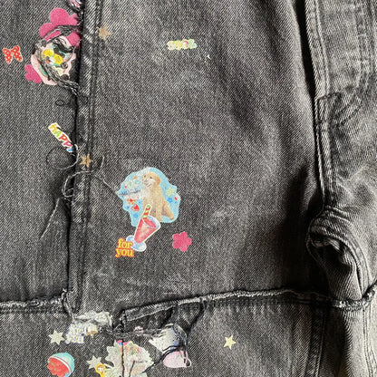 Vetements x Levi's - Deconstructed Sticker Jeans