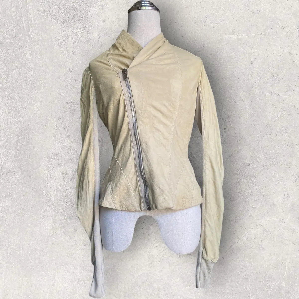 Rick Owens - SS12 Vintage Stonewash Leather Jacket