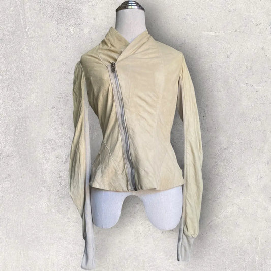 Rick Owens - SS12 Vintage Stonewash Leather Jacket