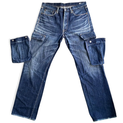 Yohji Yamamoto - Y's for men Spotted horse Detachable pockets Jeans