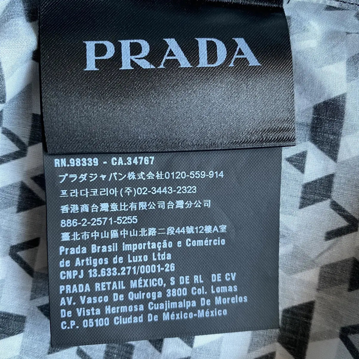 Prada - Fall 2017 Geometric Print Shirt