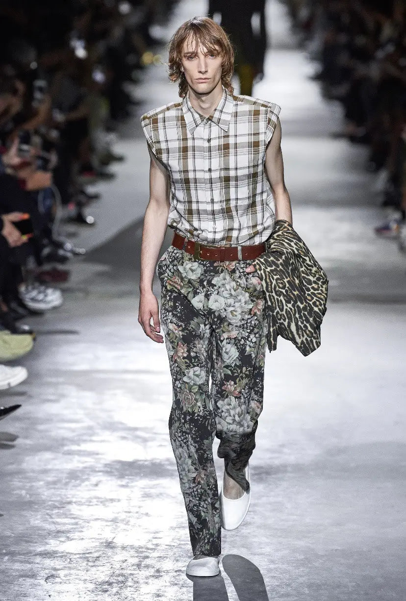Dries Van Noten - SS20 Runway Chain Leather Belt