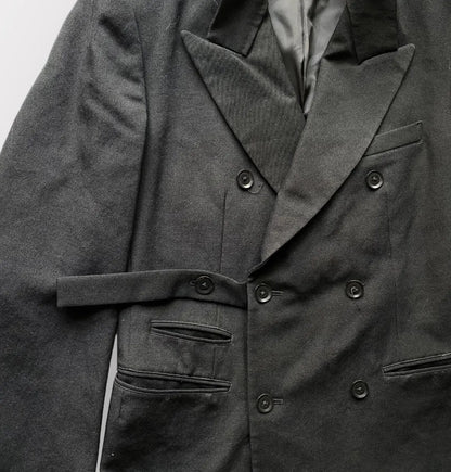 Yohji Yamamoto : Runway Fall13 Wool Gabardine Blazer