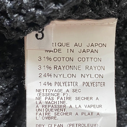 Yohji Yamamoto - YYPH Glitter Rayon Blend Knit Sweater