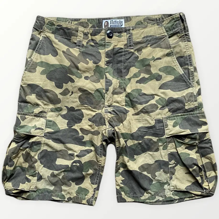 Bape 1st Camo Cargo Shorts