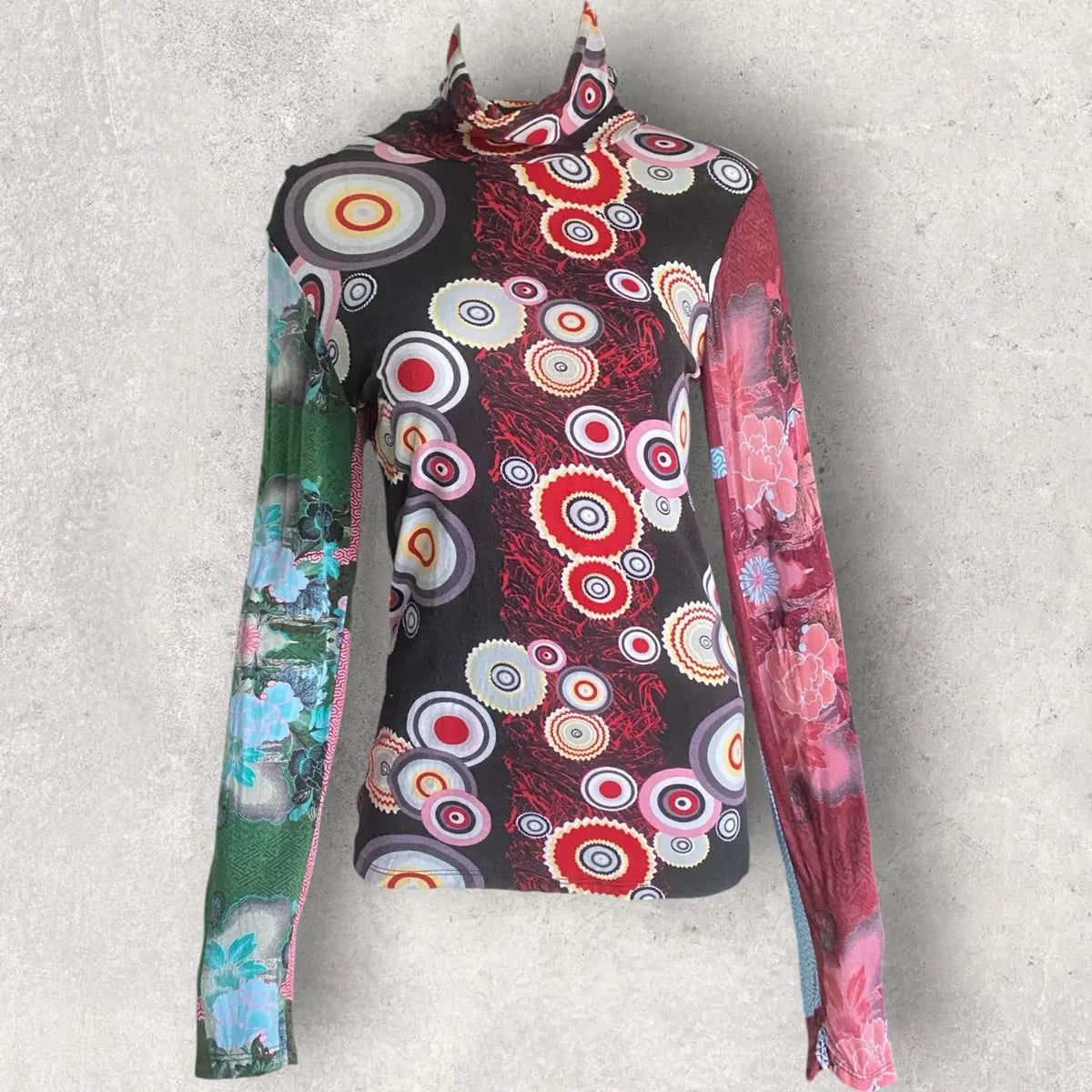 Gucci - Psychedelic Print Turtle Neck L/S