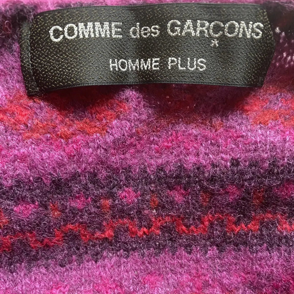 Comme des Garcons Homme Plus - Vintage AW99 Pink Cardigan