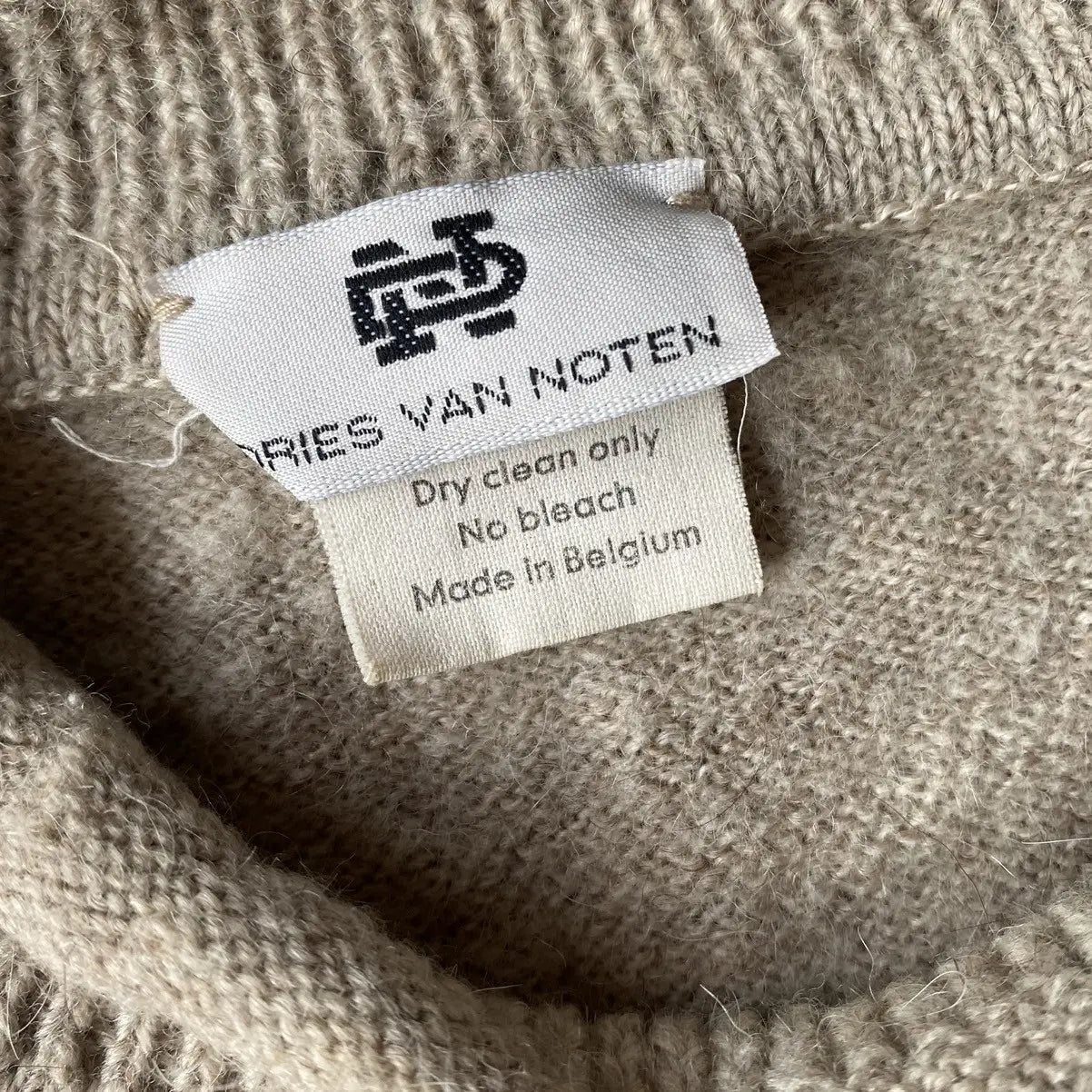Dries Van Noten - Vintage Alpaca Wool Oversize Sweater