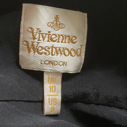 Vivienne Westwood - Gold Label Pan Embroidered Silk Drunken Shirt