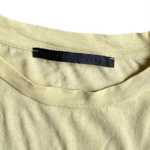 Haider Ackermann - Yellow Awuna Dye Oversize T Shirt  Men's US S / EU 44-46 / 1•Used