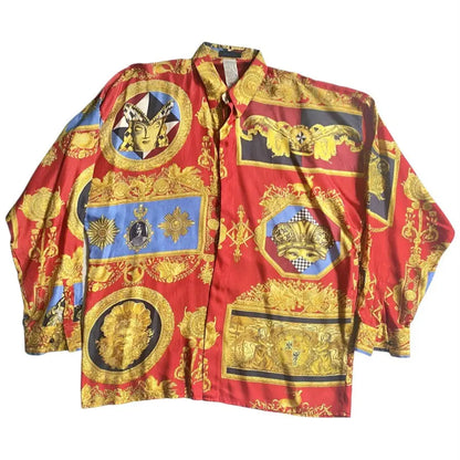Versace - Vintage 1992 Istante Versace Silk Shirt