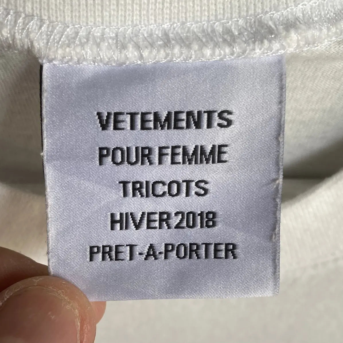 Vetements - Fall18 Staff T Shirt