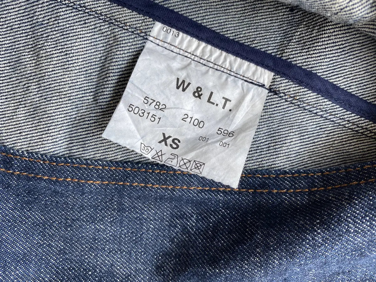 W&LT - Vintage W&LT Raw Denim Cloak