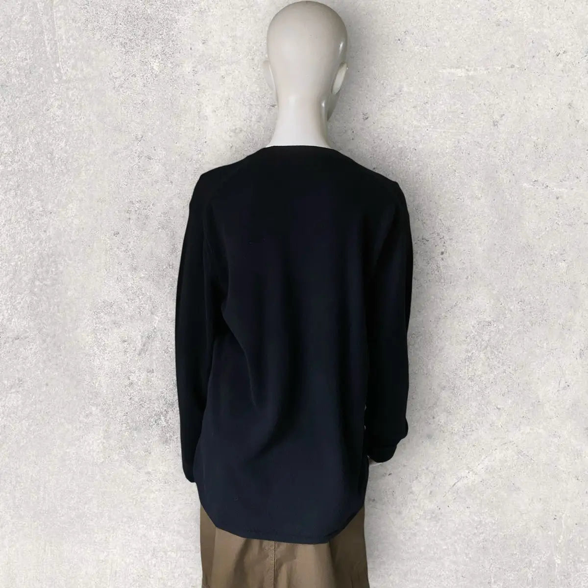 Comme des Garcons - Bow Embroidered Oversize Sweater