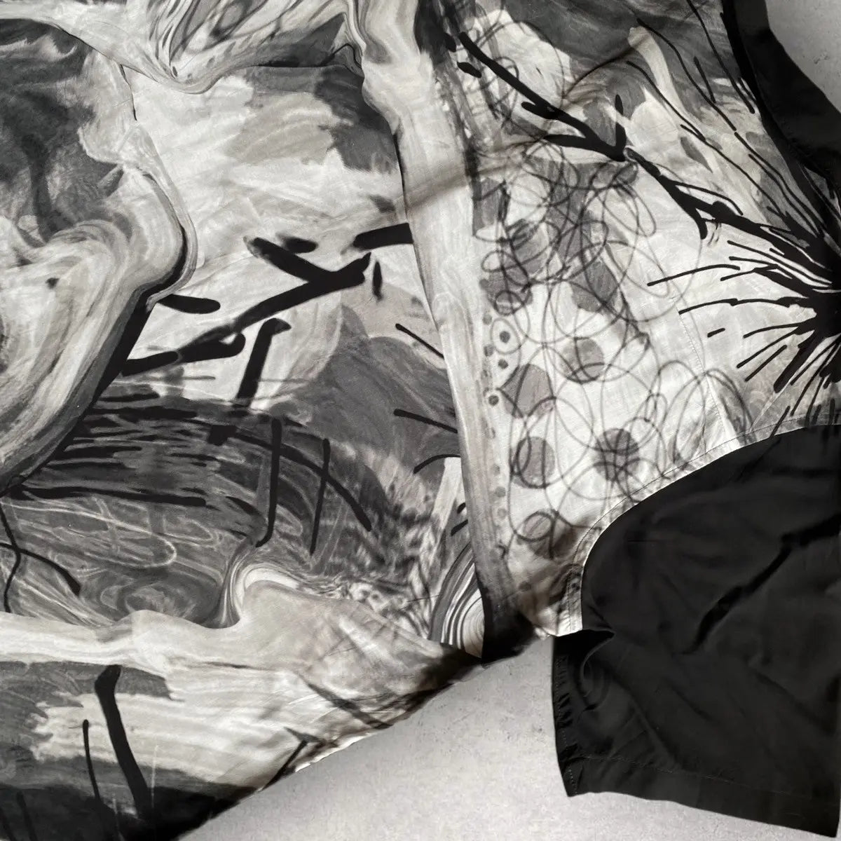 Yohji Yamamoto - Sample Ground Y Oversized Rayon Shirt
