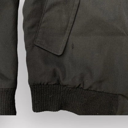 Yohji Yamamoto - Vintage Fall95 Wool Gabardine Shrunken Collar Bomber
