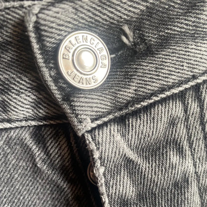 Balenciaga - Fray Cropped Denim