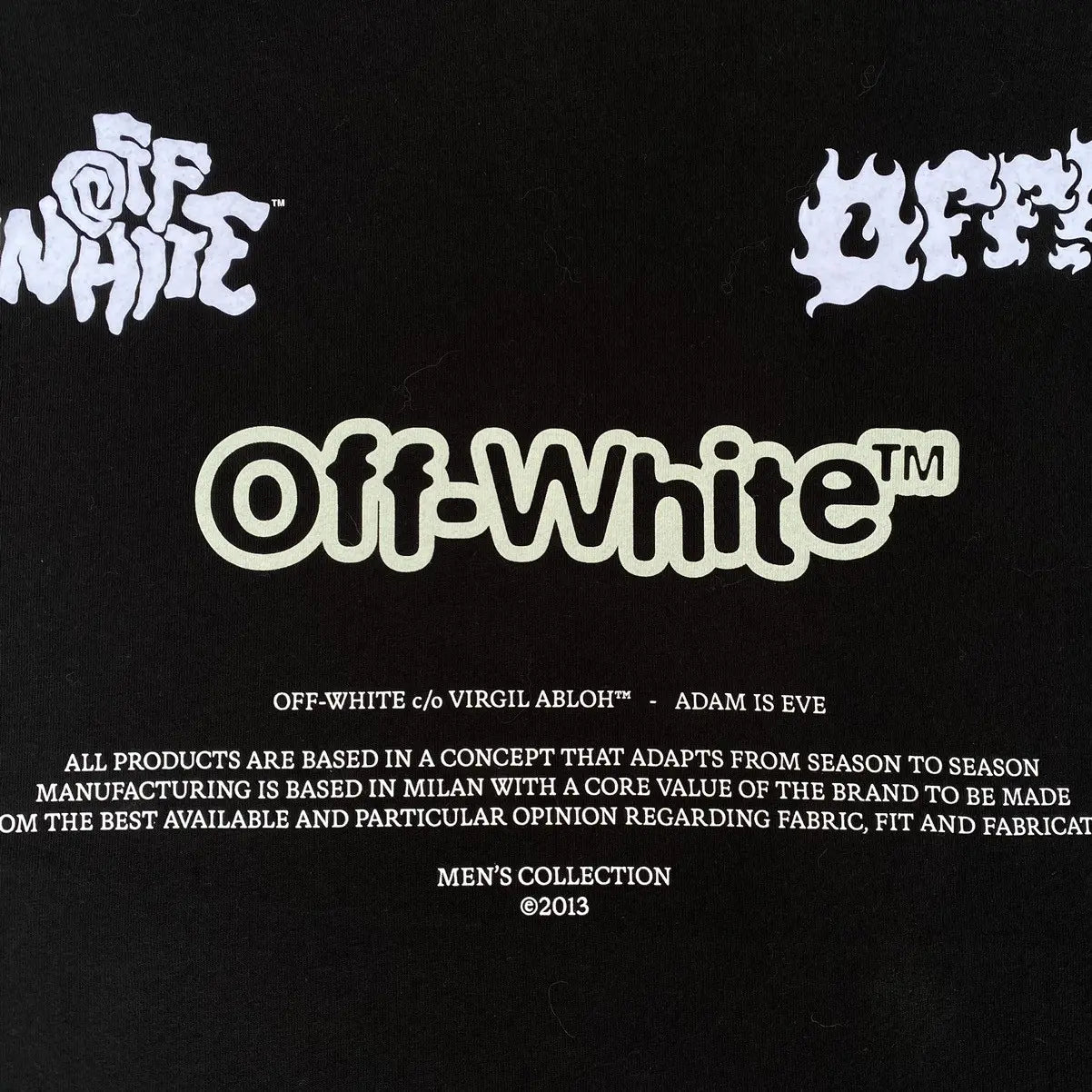 Off-White - Adam is Eve Oversize Layer Hoodie