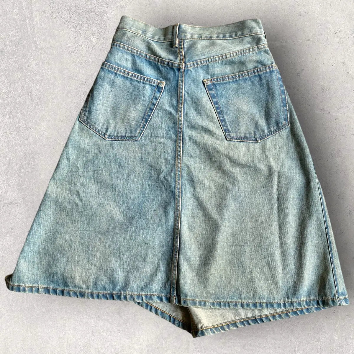 Comme des Garcons : AW04 Back-to-front denim skirt